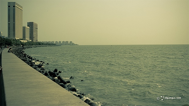 Arabian Sea, Marine Line, Mumbai