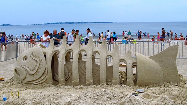 Awesome sand sculptures