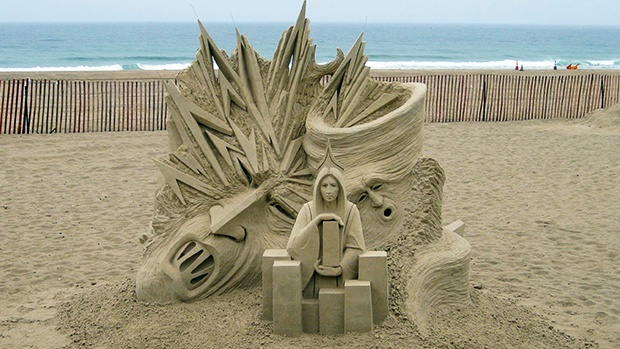 Awesome sand sculptures