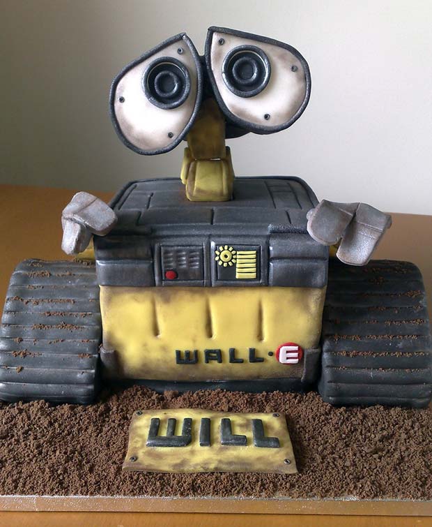 Awesome Will-E cake