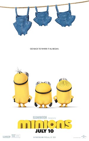 Minions (2015): official teaser poster