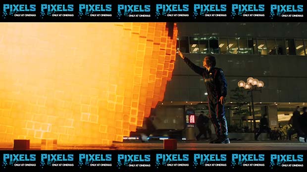 Pixels (2015): Movie still shot wallpapers. Pacman and its creator