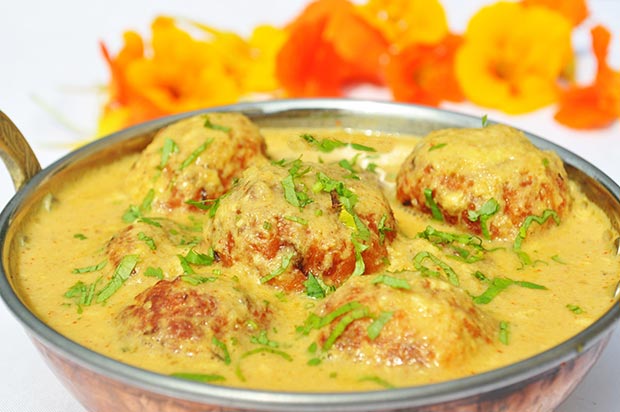 Indian specialties. Malai kofta