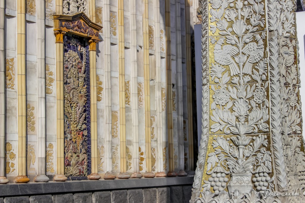 Wall decoration at VDNKh, Moscow