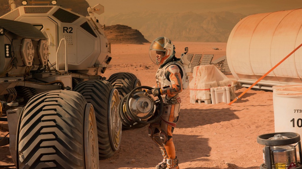 Matt Damon as Mark Watney in The Martian: wallpaper
