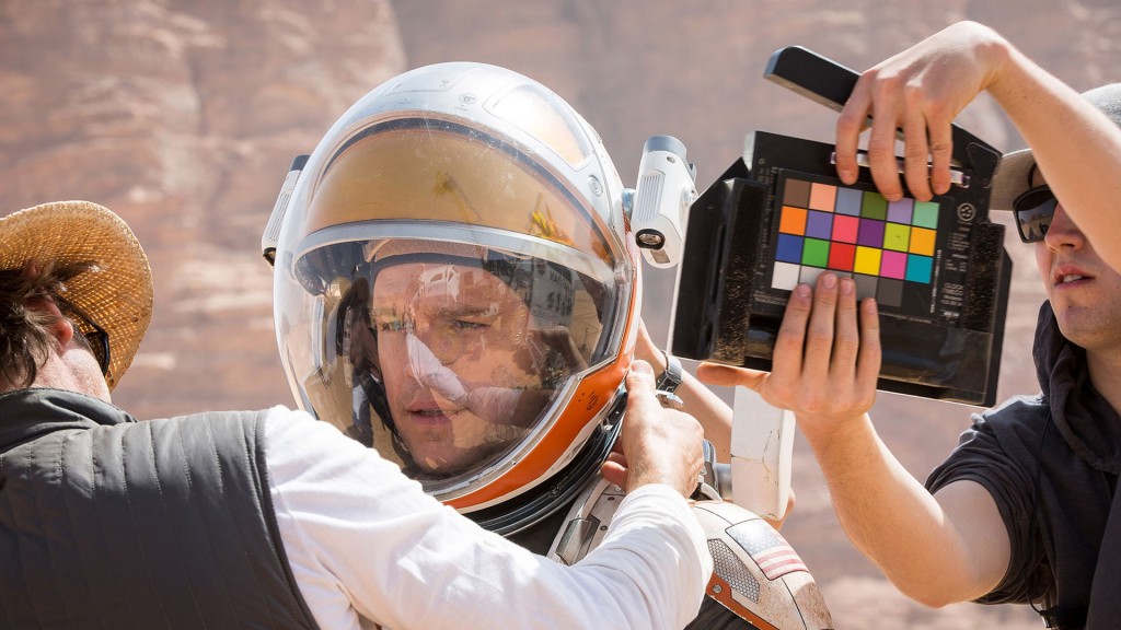 The Martian from behind the camera