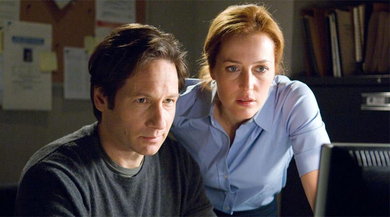Fox Mulder and Dana Scully in The X-Files 2016