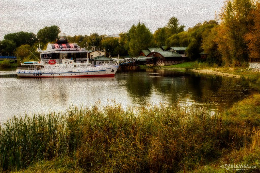Kotorosl river, Yaroslavl in autumn 2016