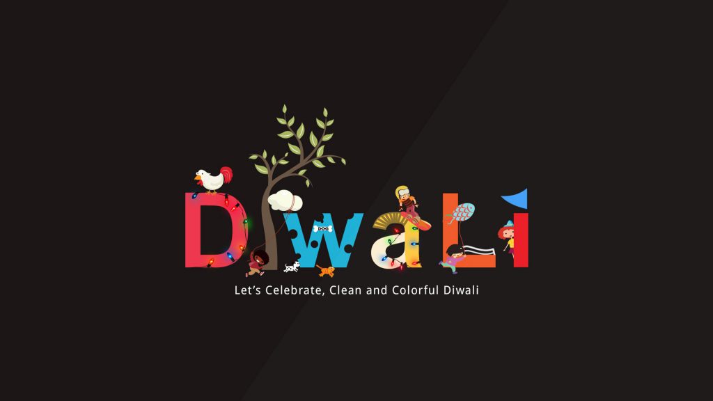 Beautiful Diwali festival wallpaper