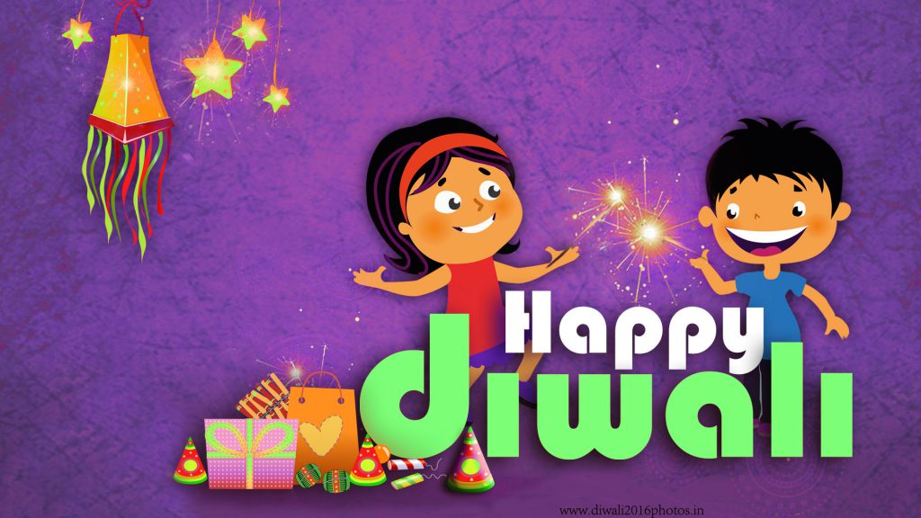 Kids celebrating Diwali 2016. HD wallpaper