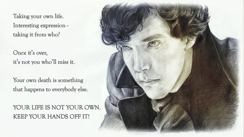 SHERLOCK: Most catchy quotes from "The Lying Detective" | Volganga