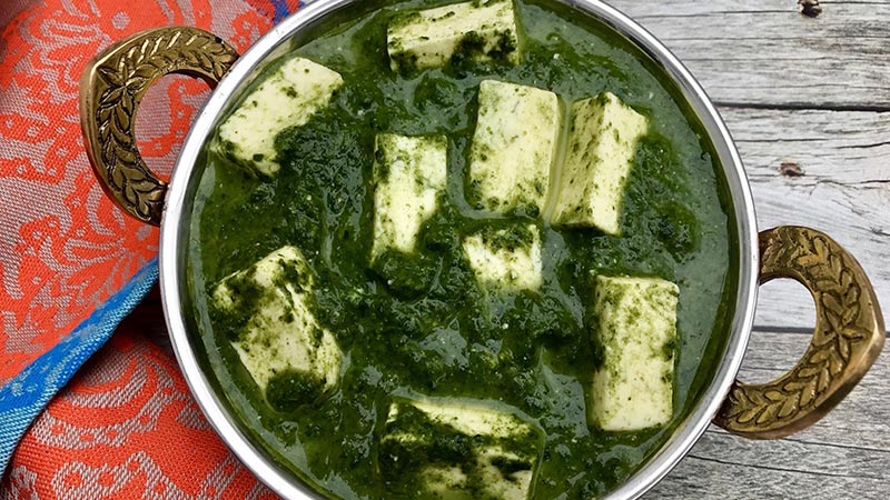 Palak paneer