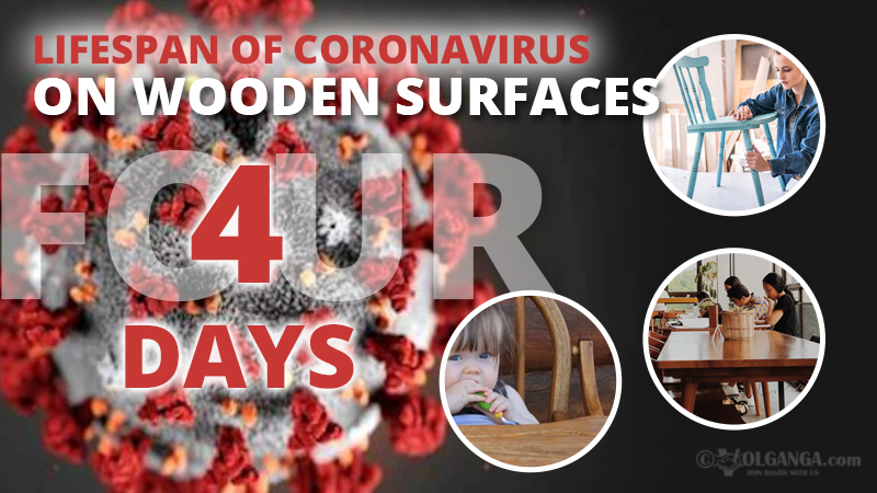 Lifespan of coronavirus on wood