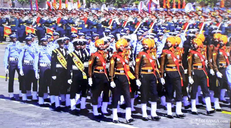 India participates in the 75th Victory Parade in Moscow