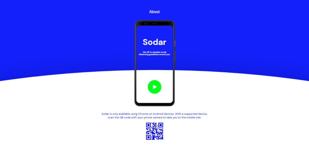Sodar for social distancing by Google