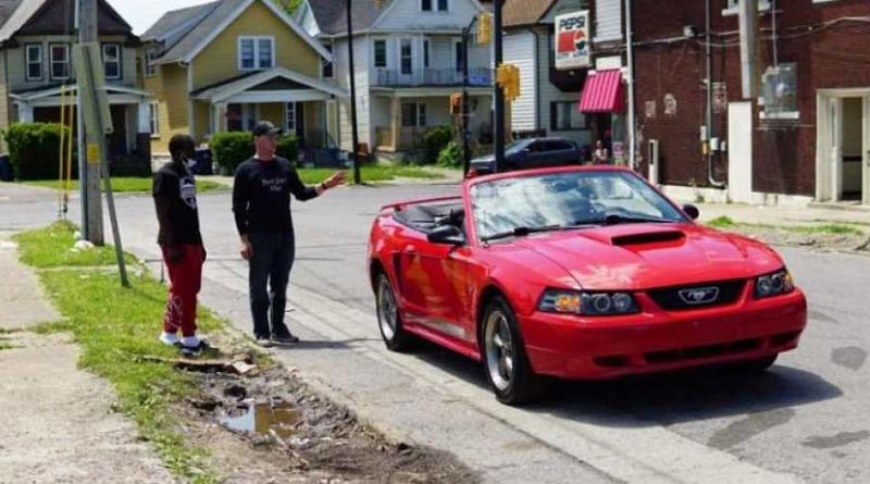 Teen gets a car for cleaning streets overnight