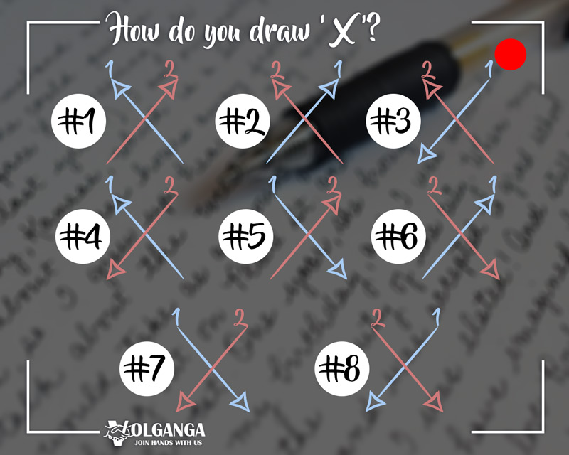 Ways to write "X"