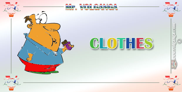 Mr. Volganga shares his thoughts about clothes, fashion and style