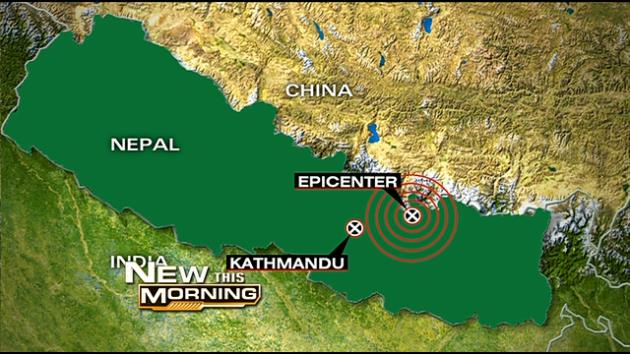 Second major earthquakes strikes Nepal on 12th May 2015