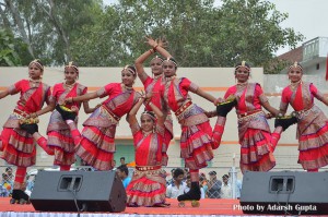 dance performance at IGCL inauguration ceremony in Kashi