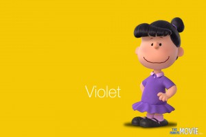Violet from The Peanuts Movie. Desktop wallpaper