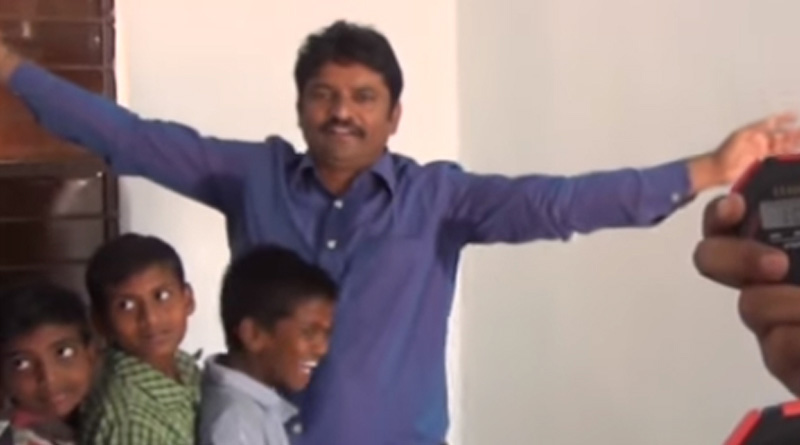 Krishna Kumar sets Guinness Record for most hugs in a minute