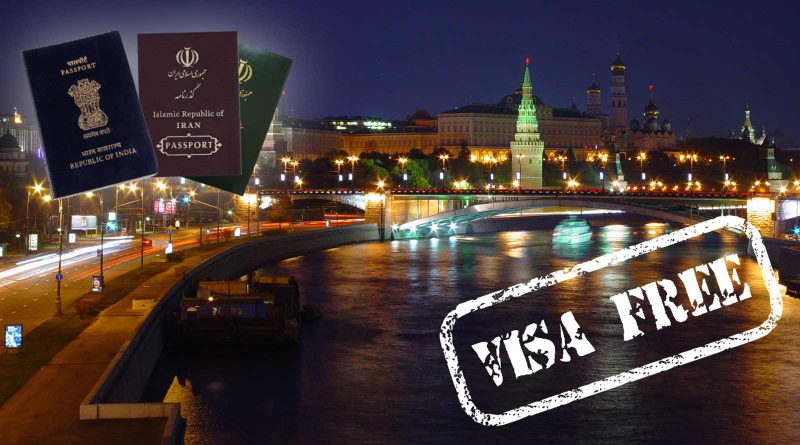 Indian tourists may soon visit Russia on visa-free basis