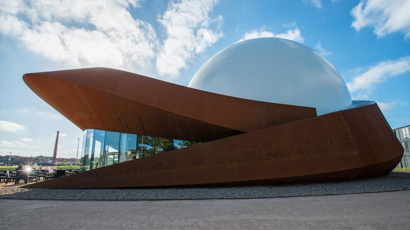 Infoversum planetarium in Gorningen, Netherlands