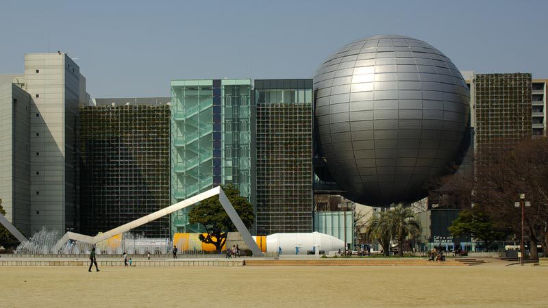 Nagoya City Science Museum with planetarium, Japan