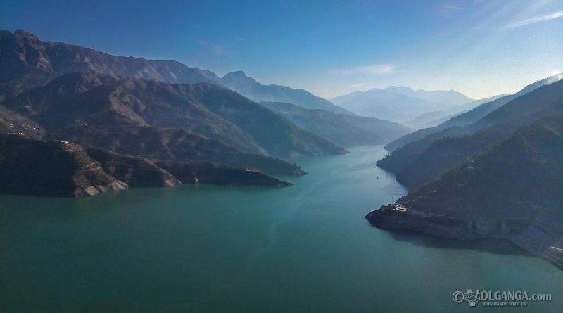 View of Tehri Dam (Uttarakhand, India)