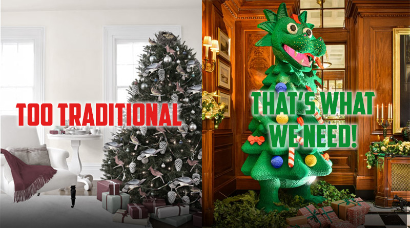 14 Most Creative and Weird Christmas Trees 2019-2020